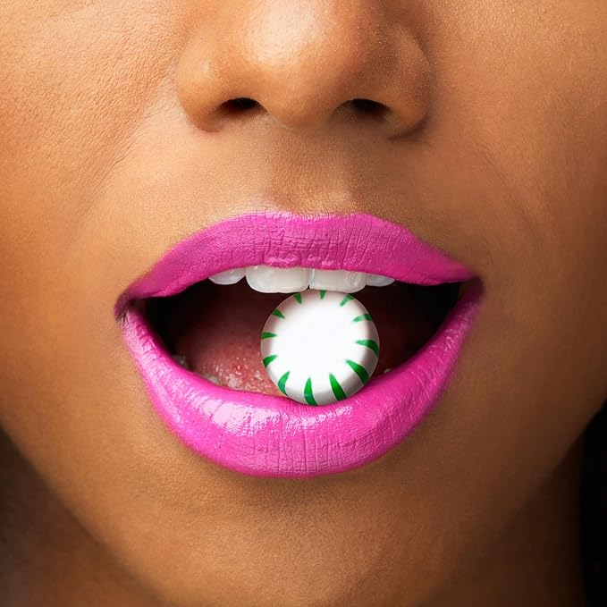 Cambie Sugar Free Mints, 1 lb of Sugar Free Hard Candy, Spearmints Individually Wrapped with a Refreshing & Sweet Spearmint Flavor, Packaged Fresh in a Resealable Pouch