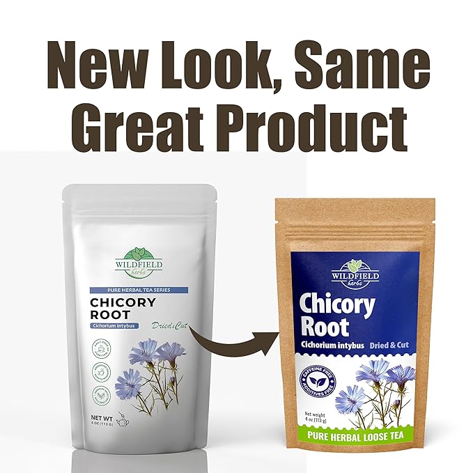 4 oz. Tea Chicory Root Tea Herbal (Cichorium Intybus) - 113g Сhickory Root Herb Achicoria
