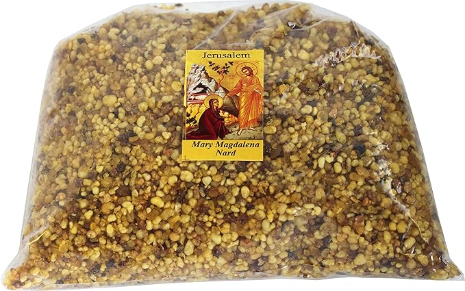 Holy Land Market Jerusalem Crushed and Sealed Flower Incense from The Holy Land (Nard, 16 Ounces)