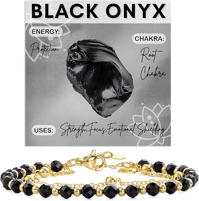 Farfume Crystal Bracelet Beaded Bracelets for Women 4mm Natural Stone Beads Gemstone Handmade Anxiety Jewelry Gifts