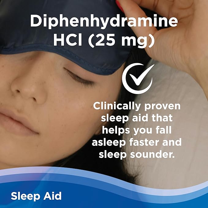 CalmCo Adult Sleep Aid Gummy Bites - Non-Habit Forming Sleep Support with 25mg Diphenhydramine, Easy-to-Chew Nighttime Sleep Aid Gummies, Promotes Better Sleep, and Fall Asleep Faster, 20 Count