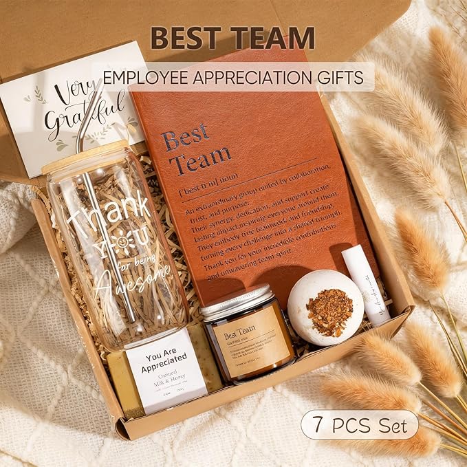 Best Team Ever Gifts, Team Apprecition Gifts for Employees, Employee Apprecition Gift for Coworkers, Teachers, Thank You Gift for Women Coworkers Employees Teacher Nurse Secretary Mentor Leader