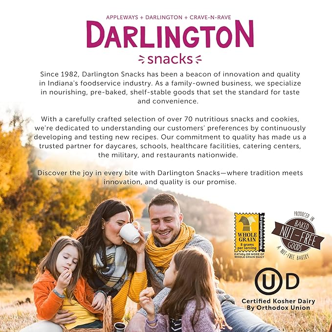 Appleways Veggie Crispy Crackers, Healthy All-Natural Vegetable Whole Grain Snack Crackers, Individually Wrapped in 4 Packs (20 oz Each), Bulk Kosher Wheat Snack, Kid-Friendly, Made in USA