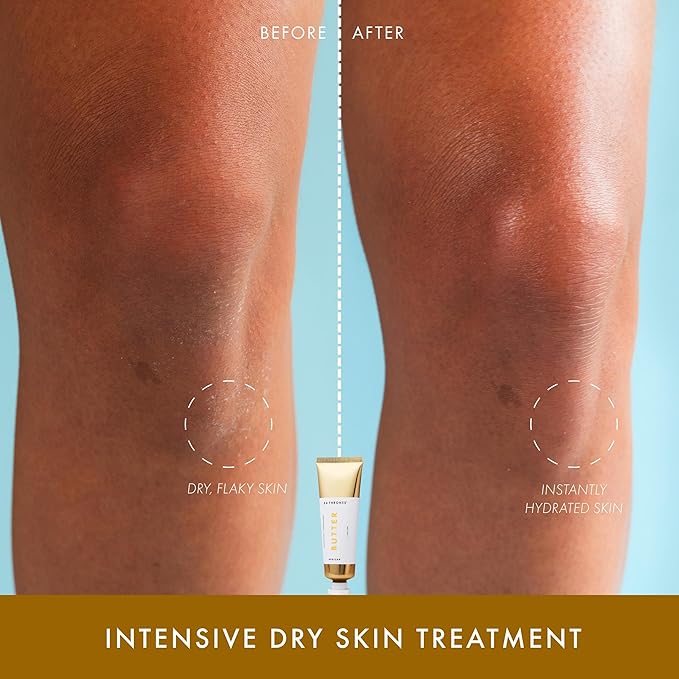 54 Thrones Mini African Beauty Shea Butter, Intensive Dry Skin Support, Moisturizing Body Butter for Women, Moisturizing Body Balm and Cream, Ugandan Vanilla + Ethiopian Honey