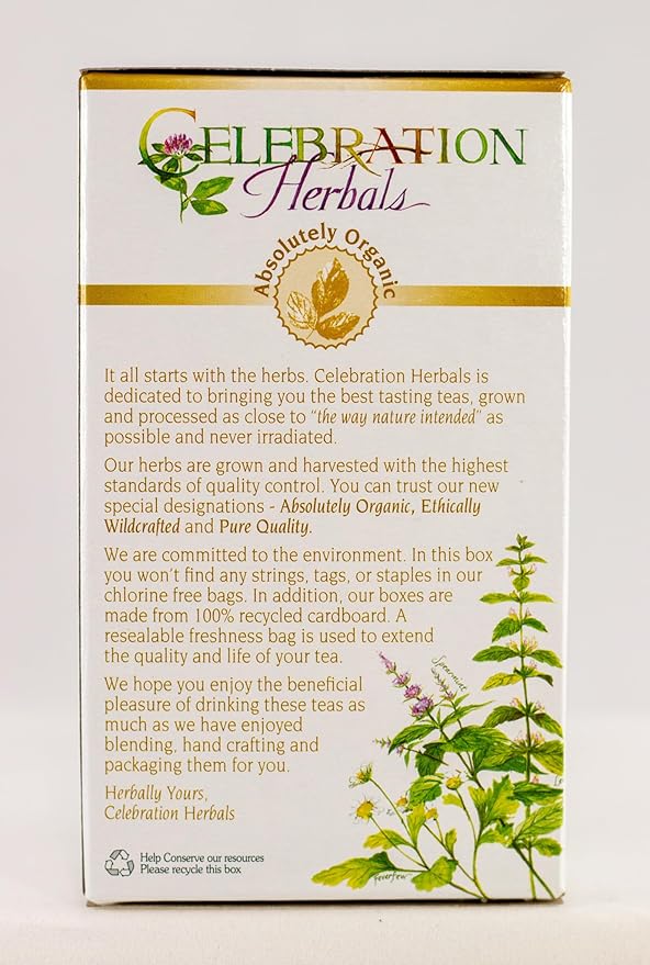 Celebration Herbals Passion Flower Tea Maracuja 24 Tea Bags