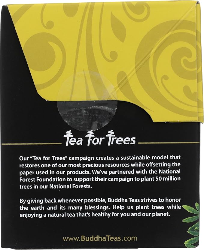 Buddha Teas - Organic Senna Tea - Herbal Tea - For Health & Wellbeing - With Vitamins, Minerals & Antioxidants - Clean Ingredients - Caffeine Free - OU Kosher - 18 Tea Bags (Pack of 1)