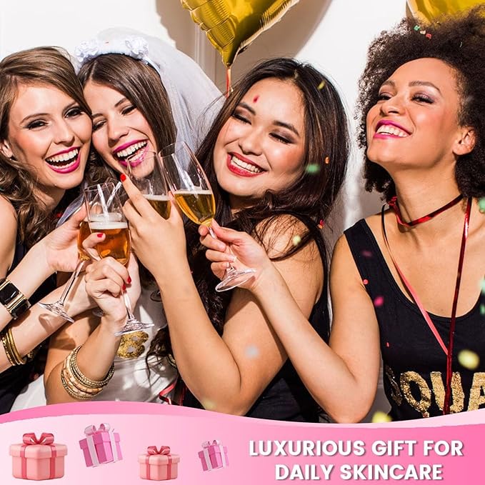 24 Pack Sheets Face Masks Skincare for All Skin Types, Hydrating Face Masks Suitable for Sensitive Skin, Moisturizing Bulk Facial Mask for Women Skin Care, Facial Mask Gifts for Spa