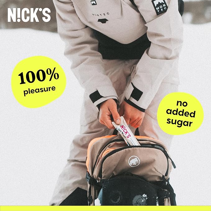 Nick's Protein Bars Chocolate Variety Pack High Protein, Low Calories, Low Carb Keto Friendly Snacks No Added Sugar, Salty Peanut, Chocolate Caramel and Almond Chocolate (12 Pack)