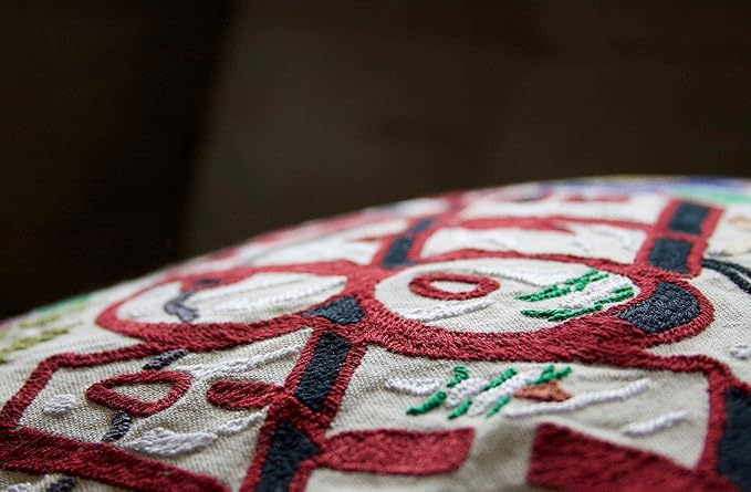 Catstudio Jackson Hole Embroidered Decorative Throw Pillow