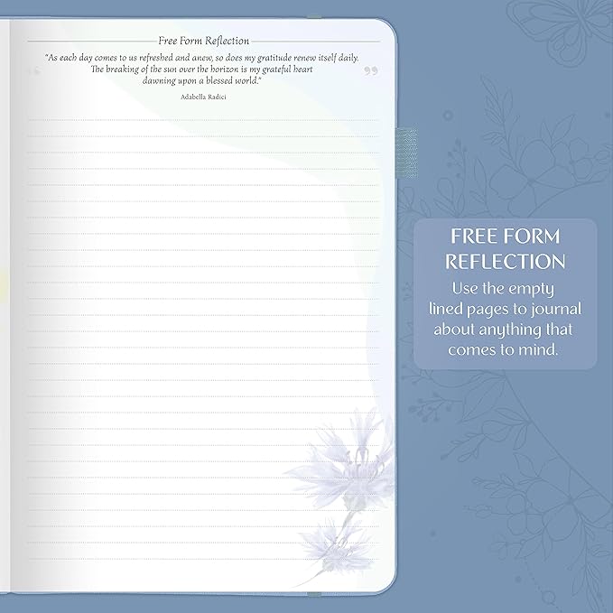 Legend Gratitude Journal – Guided Daily Journal to Foster Positivity & Happiness – Grateful Notebook to Write In – Inspirational Affirmation & Thankful Notebook – Hardcover (Periwinkle)