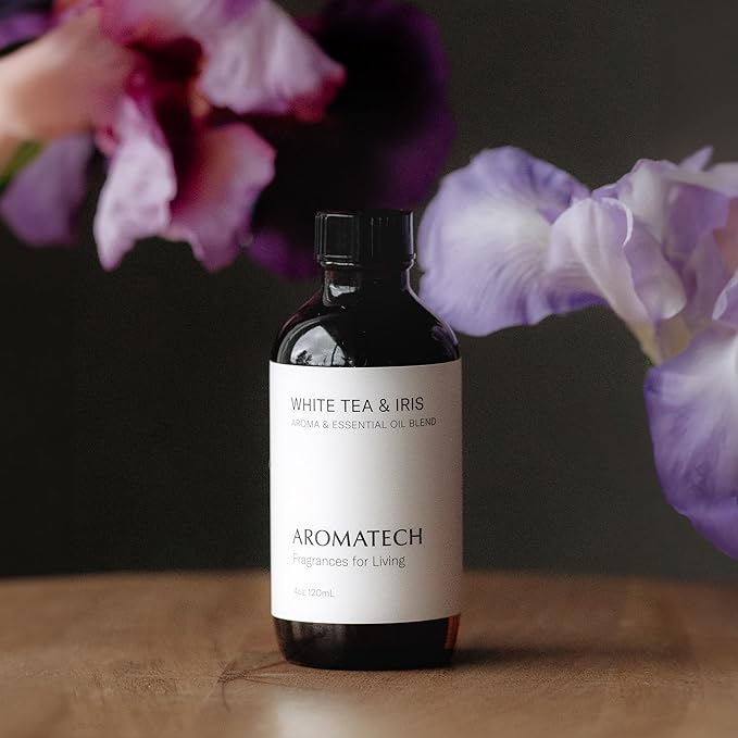AromaTech White Tea & Iris for Aroma Oil Scent Diffusers - 10 Milliliter