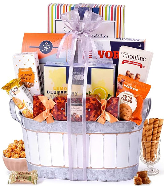 Broadway Basketeers Sympathy Gift Basket - A Shiva Condolence Gift
