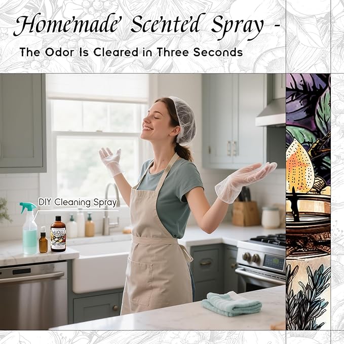 HIQILI Grey Vetiver Fragrance Oil - Perfect for DIY Candle, Soap & Air Freshening Spray Making, and Home Essential Oil Diffuser - 5.07 Fl Oz