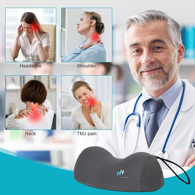 Cervical Pillow Relieves Neck Pressure High-Density Memory Cotton Supports Cervical Sleep Traction Pillow to Help Deep Sleep