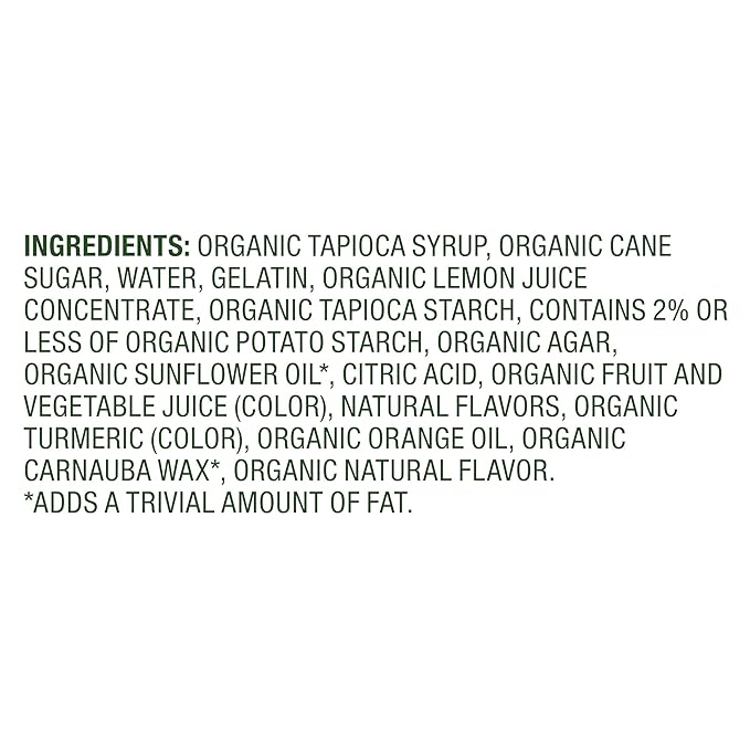 Black Forest Organic Gummy Bears Candy, 0.8 Ounce Pouches (65 Count)