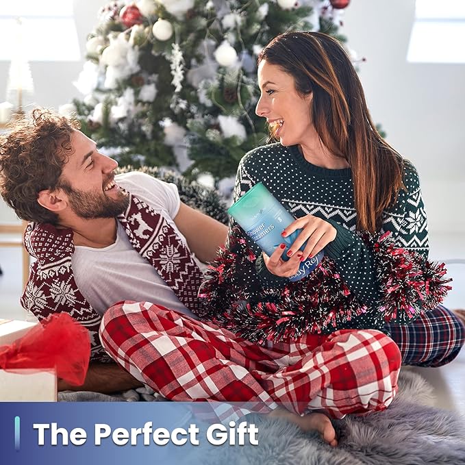 Shower Steamers Aromatherapy 8 Pack, Birthday Gifts for Men, Valentines Day Gifts for Him Husband Boyfriend, Shower Bombs for Stress Relief Relaxation Self Care, Easter Basket Essentials