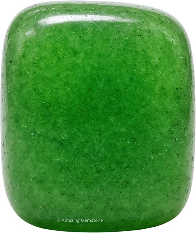 Amazing Gemstone Green Strawberry Quartz Crystals and Healing Stones Tumbled - 1 oz Green Strawberry Quartz Stone, Healing Stones for Energy Balance, Premium Polished Gems Rocks for Meditation
