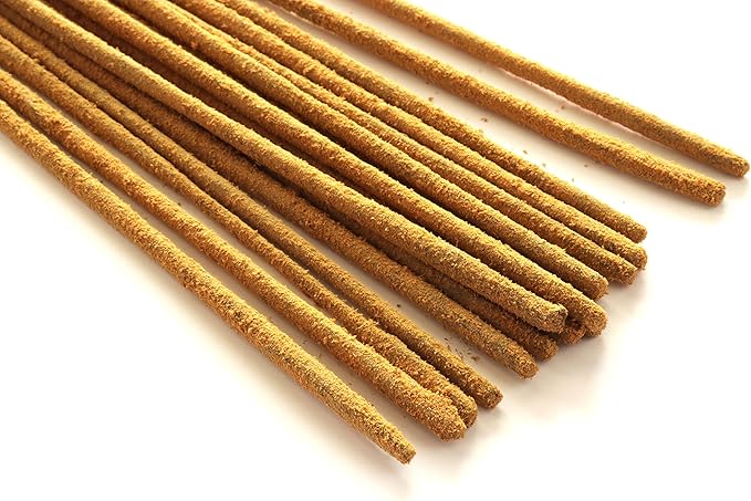 Egyptian Musk Incense Sticks - Artisan Luxury Masala Incense - Mesmerizing Scent of red Egyptian Musk with hints of Vetiver and Patchouli - Handrolled 30 Sticks