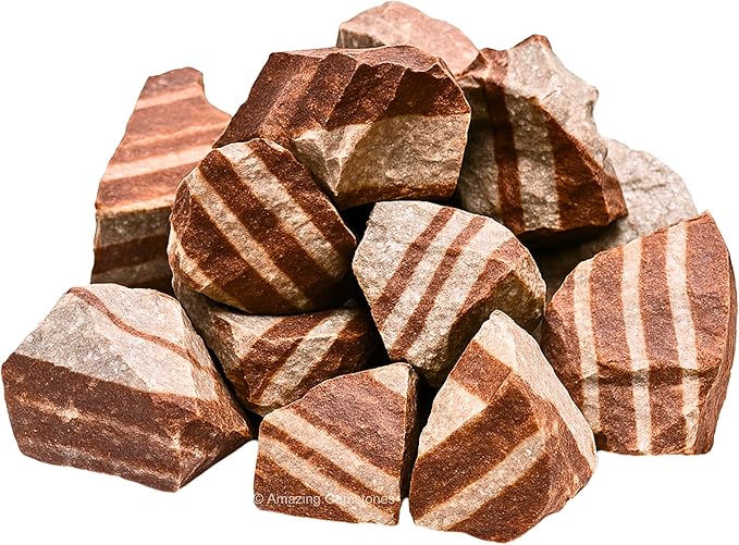 Amazing Gemstone 2 Pieces Narmada Shiva Lingam Raw Crystals and Healing Stones, Natural Rocks for Tumbling and DIY Raw Stones and Crystals