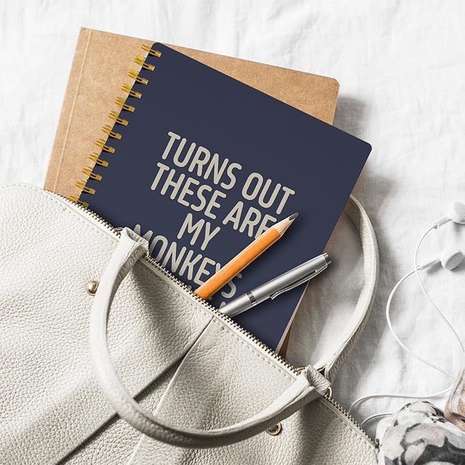 Funny Notebooks for Work, Blue Aesthetic Journal, Funny Boss Day Gifts, Boss Gifts for Men Women, Funny Gifts for Boss, Boss Office Decor, Spiral Notebook 5.5x8.3 Inch