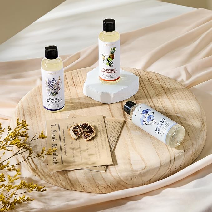 Airkeep Diffuser Oil Refill/Lavender Eucalyptus/3.38oz（100ml/1 Pack/Scented Oil Refill for Diffuser Home Fragrance for Bedroom, Bathroom Office Home Decor