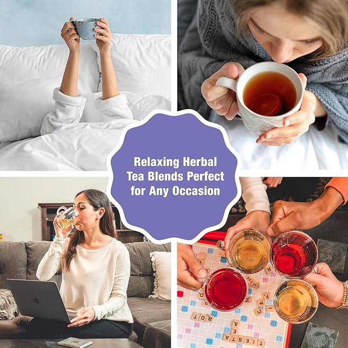 Tiesta Tea - Chamomile Mint, Loose Leaf, Chamomile Mint Herbal Tea, Premium Blend, Caffeine-Free Herbal Drink, Makes Hot or Iced & Up to 25 Cups, 1oz Resealable Pouch