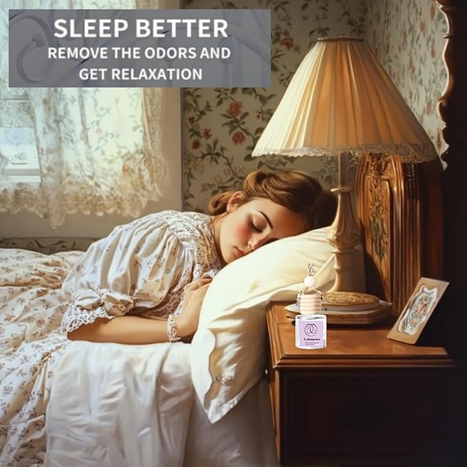 4Pack Car Air Fresheners Hanging Set, Different Scented Automotive Air Fresheners, Car Accessories Decoration Hanging Scented Car Diffuser for Men Women Best Gifts