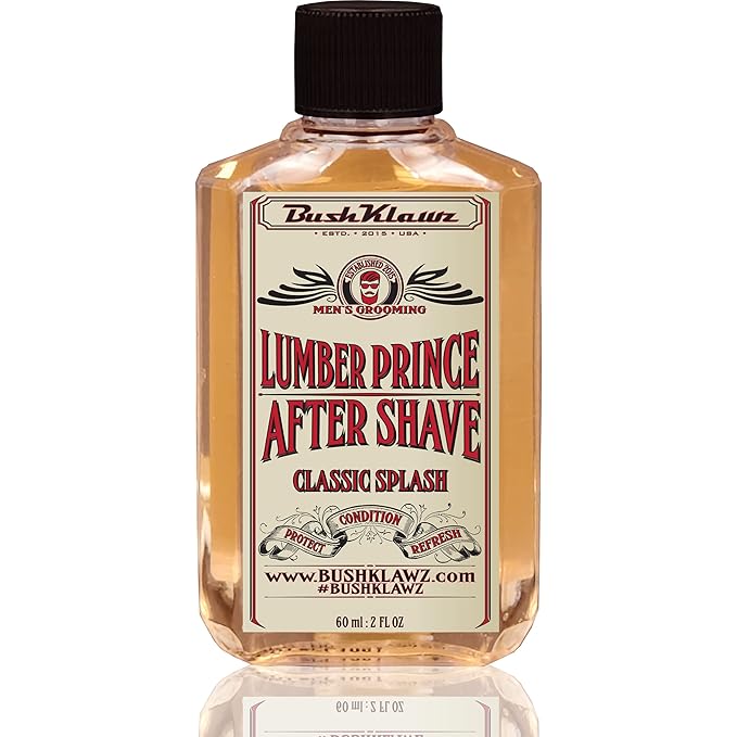 BushKlawz Classic Refreshing Cooling Soothing Barbershop After Shave Lotion Balm Toner Splash Variety Sampler Travel Kit Satisfy all Types of Viking Cannon Black Prime AfterShave Tonic Cologne