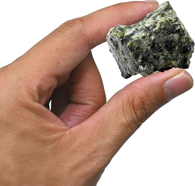 Amazing Gemstone Flower Stone Raw Crystals and Healing Stones, Natural Rocks for Tumbling - DIY Raw Stones and Crystals, 2 Pieces