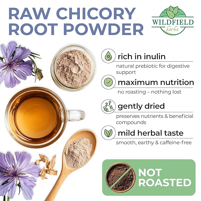 4 oz. Tea Chicory Root Tea Herbal (Cichorium Intybus) - 113g Сhickory Root Herb Achicoria