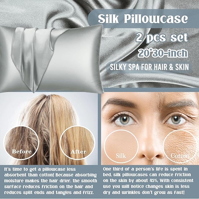 Get Well Soon Gift Baskets - 12PC Care Package for Women After Surgery, Birthday, Sympathy & Grief Gifts (Grayish)