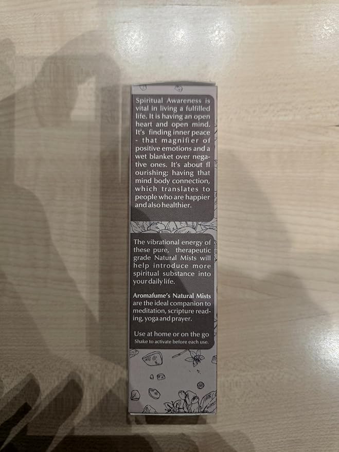 Copal Natural Resin Mist Spray by Aromafume | 100 ml / 3.3oz | Ideal for deep relaxation, spirituality & rituals | Made with Copal Resin from Mexico | Non-alcoholic, non-toxic & vegan