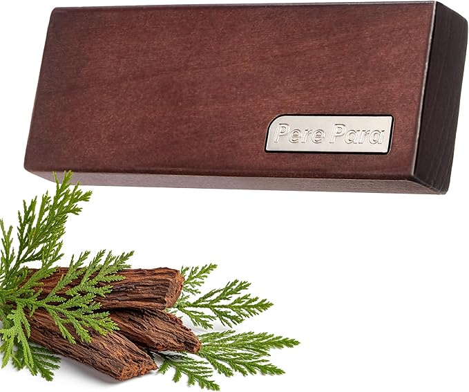 4 Refreshing Scent Bags Wood Car Air Freshener Vent Clip (DARKWOOD, Misty Grove)- Natural Scent Diffuser for Car, Truck & SUV with Premium Essential Oil Starter Kit Gift For Men & Women