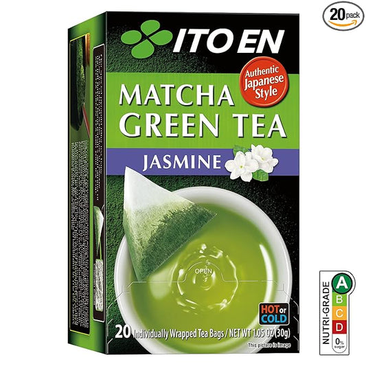 Ito En Matcha Tea Green Jasmine, 20 count