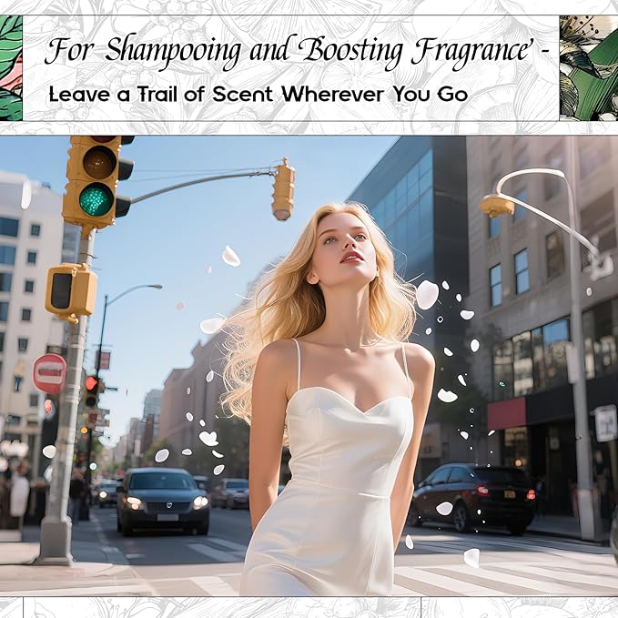 HIQILI Aqueous Bloom Fragrance Oil for Diffusers, Black Currant Leaf‌ & Jasmine, Candles & Soap Making, Long-Lasting Scent - 1 Fl Oz