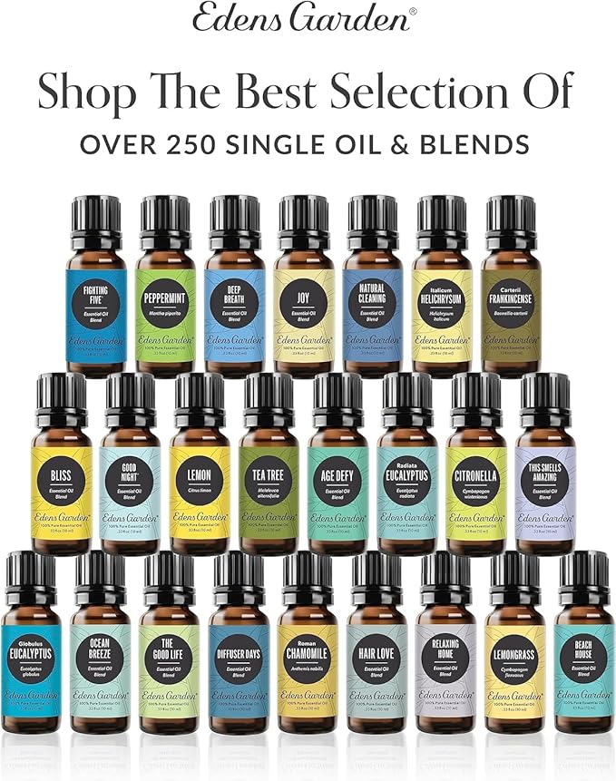 Edens Garden Camphor- White Essential Oil- 100% Pure Premium Grade, Undiluted, Natural, Therapeutic, Aromatherapy, The Best for Diffuser, Hair, Laundry, Humidifiers 30 ml (1 fl oz)