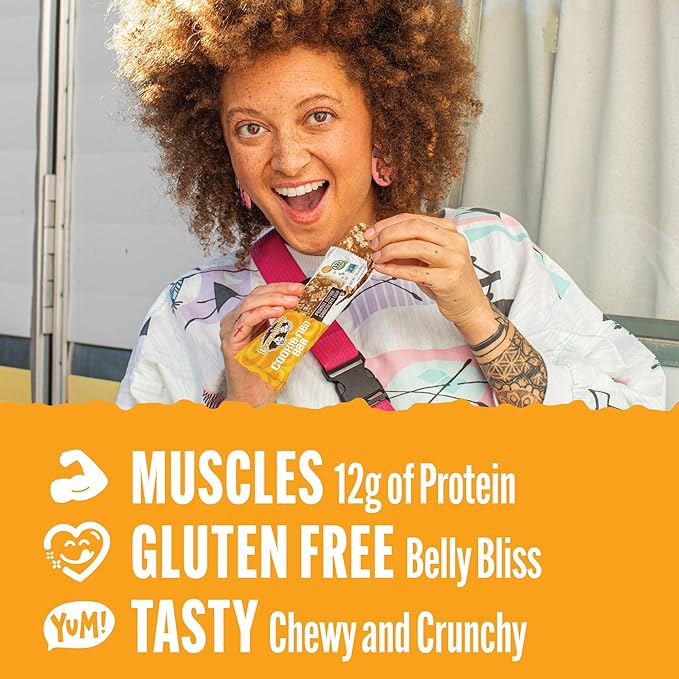 Lenny & Larry's Cookie-fied Protein Bar – Peanut Butter Chocolate Chip Vegan 9x45g – Healthy Snacks with 12g Plant Protein & 5g Fiber – Gluten free Power Bar, Keto Friendly, Non-GMO & Vegan