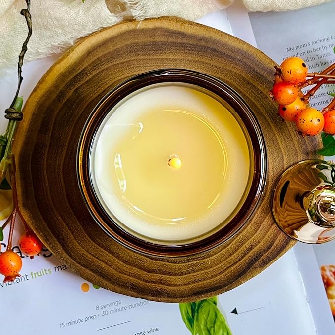 KOTKAS Lavender Eucalyptus Scented Candles - 8oz Natural Scented Soy Candles for Home Non Toxic Aromatherapy Lavender Candles Gifts for Women Bath Relaxing Calming Soothing Relaxation Stress Relief