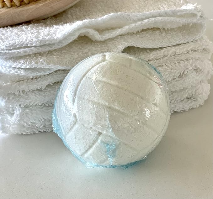 Volleyball Bath Bombs - 3 Pack - Gifts for Team, Girls, Teens, Accessories for Teen Girls, Coach, Gear