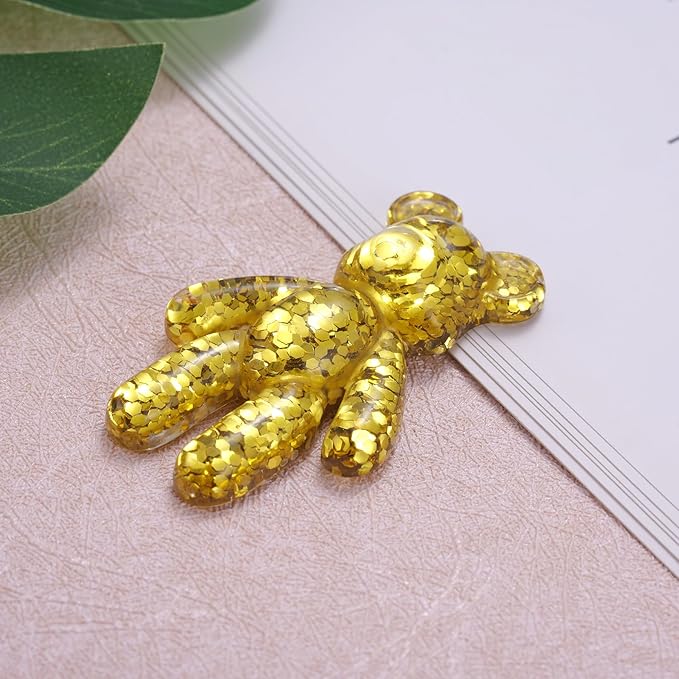 Pocket Bear Hug, Anxiety Relief Gifts for Women Men, Mental Health Positivity Gifts, Thinking of You Gift, Emotional Support Gift, Comforting Present for Son Daughter Back to School, Gold