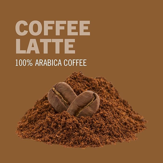 OM MUSHROOM SUPERFOOD Coffee Latte Blend Mushroom Powder, 8.47 Ounce Canister, 30 Servings, Lion's Mane, Cordyceps, Reishi, Chaga, Energy & Mental Clarity Support Supplement