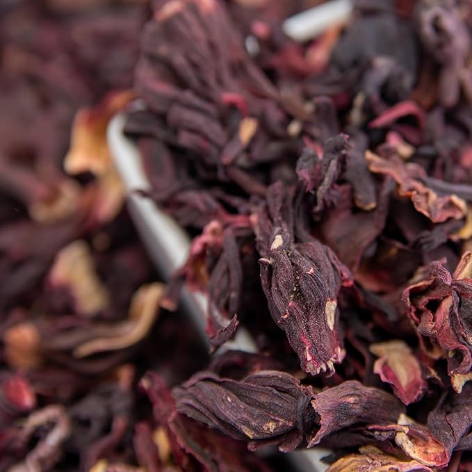 3 lbs Hibiscus Flowers - Flor de Jamaica Bag, Dried Hibiscus Flowers - Ideal for Juices, infusions and hibiscus flower teas - My Global Bodega Dried Hibiscus Bulk