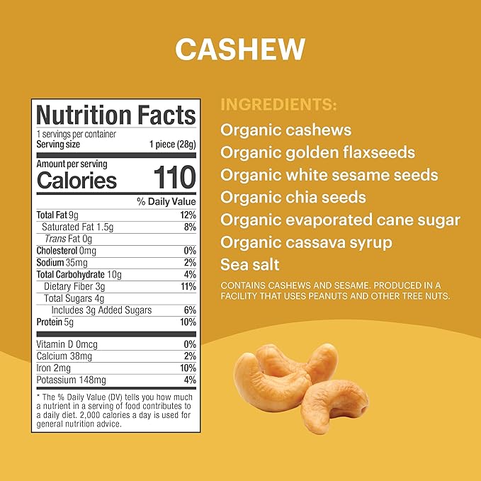 Tosi Variety Pack Protein Bars, Plant Based with Nuts, Gluten-Free Crunchy Snacks, Vegan, Organic, Flax & Chia Seeds, Soy-Free, Omega 3s, 5G-20G Protein, 1 oz and 2.4 oz, 8-Pack