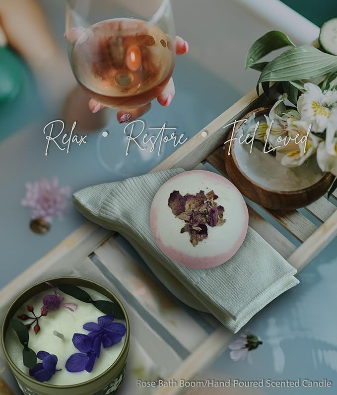 Get Well Gift Baskets for Women&Men - Self Care Package/After Surgery, Sympathy/Relaxation Gifts, Thinking of You/Grief/Bereavement/Miscarriage/Thank You Gifts for Women (Dark Green)