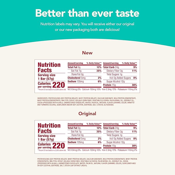 think! Protein Bars, High Protein Snacks, Gluten Free, Kosher Friendly, Sweet Treat, Chocolate & Creme Cupcake, 10 Count (Packaging May Vary)