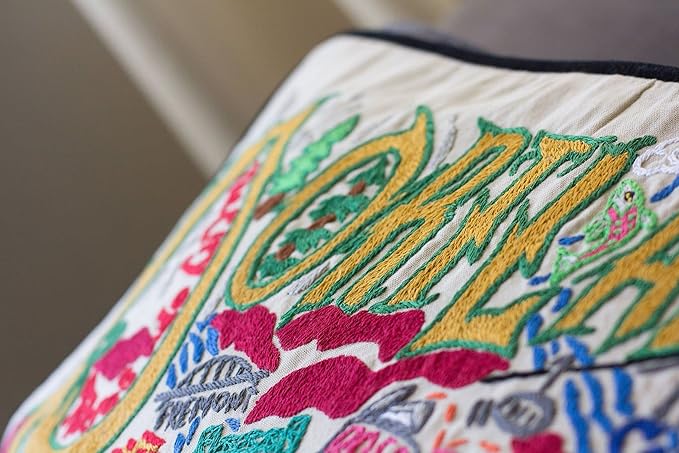 Catstudio Portland (Oregon) Embroidered Decorative Throw Pillow