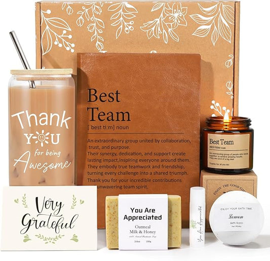 Best Team Ever Gifts, Team Apprecition Gifts for Employees, Employee Apprecition Gift for Coworkers, Teachers, Thank You Gift for Women Coworkers Employees Teacher Nurse Secretary Mentor Leader