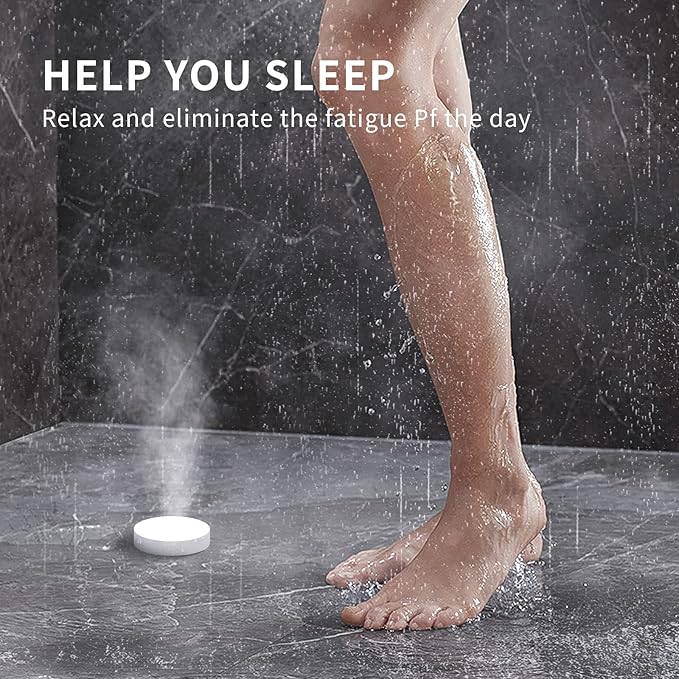 Shower Steamers Aromatherapy, 18-Pack Shower Bombs Christmas Stocking Stuffers for Teen Girls Women Wife, Organic Eucalyptus Mint Rose Lavender Chamomile Watermelon Essential Oil, White Elephant Gifts