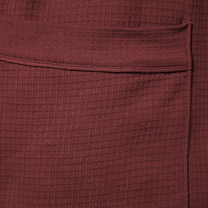 Amazon Essentials Women's Lightweight Waffle Mid-Length Robe (Available in Plus Size)