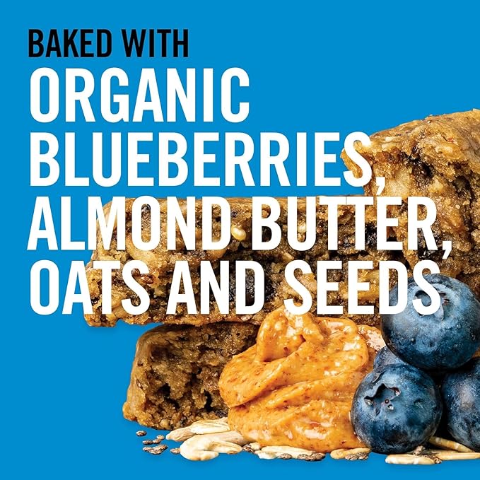 Dave's Killer Bread Blueberry Almond Butter Amped-Up Protein Bars 4 CT + Double Chocolate Coconut Amped-Up Protein Bars 4 CT (1 of each) Variety Pack